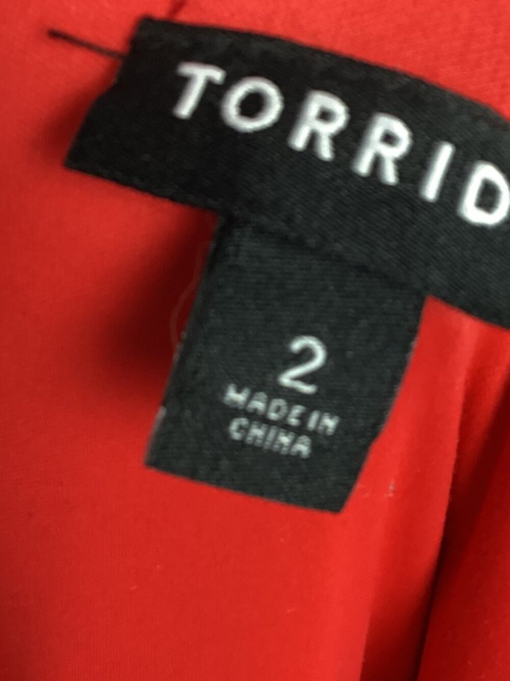 Torrid Red Floral Dress Midi Sleeveless 2X - Picture 7 of 8